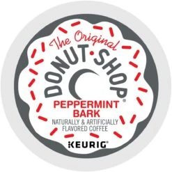 The Original Donut Shop Peppermint Bark Coffee K-Cup® Box 24 Ct – Kosher Single Serve Pods