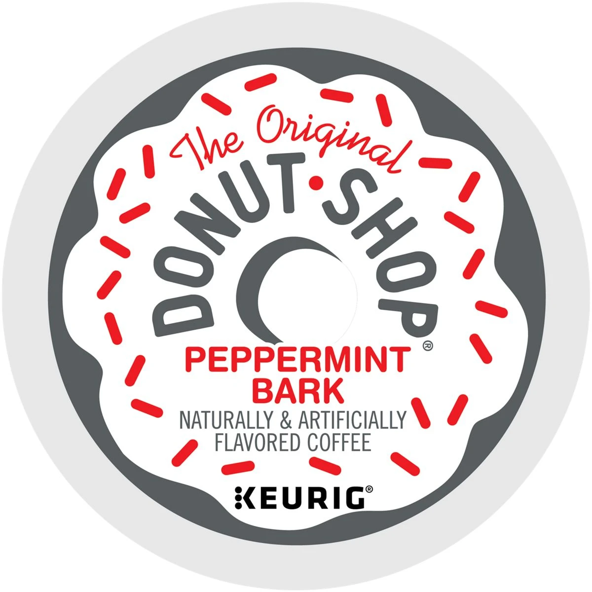 The Original Donut Shop Peppermint Bark Coffee K-Cup® Box 24 Ct – Kosher Single Serve Pods 1 The Original Donut Shop Peppermint Bark Coffee K-Cup® Box 24 Ct – Kosher Single Serve Pods
