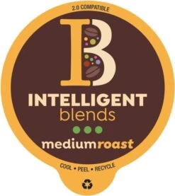 Intelligent Blends Medium Dark Roast Coffee Pods – 100ct