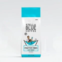 12 Oz Positive Vibes Fresh Ground Coffee, Pack Of 8