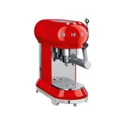 SMEG ECF01 Semi-Automatic Espresso Machine With 15-bar Pressure – Red