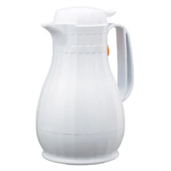 Service Ideas Eco-Serv Carafe, Plastic, White (1.3L)