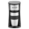 TS-113BK 700W Portable Single-Serve Coffee Maker With 14 Oz Travel Mug, Black