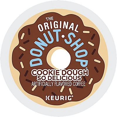 The Original Donut Shop Cookie Dough So Delicious K-Cup® Box 12 Ct – Kosher Single Serve Pods 1 The Original Donut Shop Cookie Dough So Delicious K-Cup® Box 12 Ct – Kosher Single Serve Pods