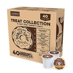 The Original Donut Shop Treat Collection Variety Pack K-Cup® Box 40 Ct