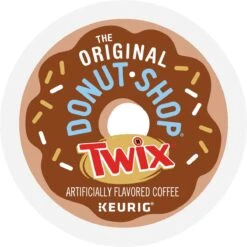 The Original Donut Shop Twix Coffee K-Cup® Box 24 Ct – Kosher Single Serve Pods