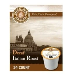 Barista Prima Coffeehouse Decaf Italian Roast Dark Roast K Cups® 24ct