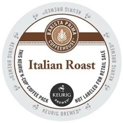 Barista Prima Coffeehouse Italian Roast Dark Roast K Cups®96ct