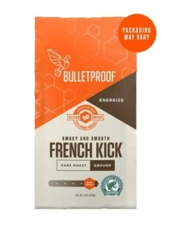 Bulletproof French Kick Whole Bean Dark Roast Coffee 12oz
