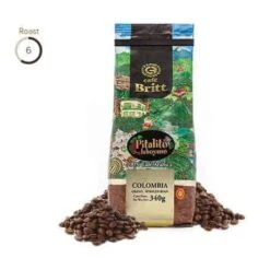 Cafe Britt Colombian Pitalito Laboyano Medium Roast Coffee 12oz