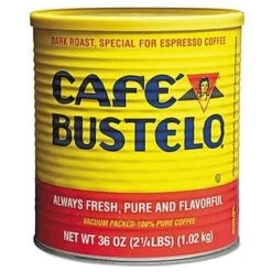 Cafe Bustelo Espresso Ground Dark Roast Coffee 36oz