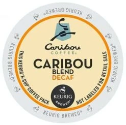 Caribou Coffee Decaf Caribou Blend Medium Roast K Cups®96ct -Best Quality Coffee caribou coffee decaf caribou mediumroast kcups 24ct2
