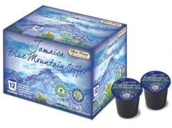 Clifton Mount Estate Jamaica Blue Mountain Blend Coffee Medium Roast Single Serve Coffee 12ct