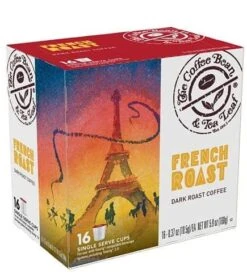 Coffee Bean And Tea Leaf French Roast Dark Roast Single Serve Cups 16ct