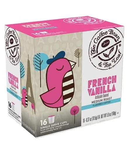 Coffee Bean And Tea Leaf French Vanilla Medium Roast Single Serve Cups 16ct 1 Coffee Bean And Tea Leaf French Vanilla Medium Roast Single Serve Cups 16ct