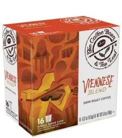Coffee Bean And Tea Leaf Vienna Dark Roast Single Serve Cups 16ct
