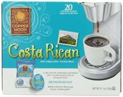 Copper Moon Costa Rican Medium Roast Single Cups Aroma Cups 20ct