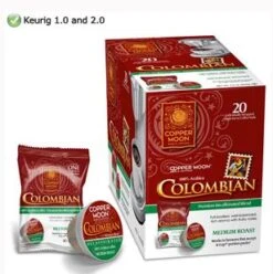 Copper Moon Decaf Colombian Medium Roast Single Cups 20ct