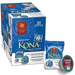 Copper Moon Kona Blend Medium Roast Single Cups Aroma Cups 20ct