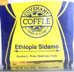 Covenant Coffee Ethiopia Sidamo Light Roast