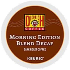 Diedrich Coffee Decaf Morning Edition Dark Roast K Cups®24ct