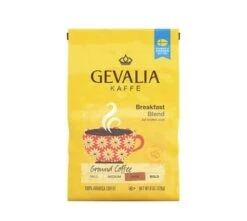 Gevalia Breakfast Blend Regular Ground Dark Roast Coffee 8oz