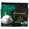 Gevalia Decaf Cappuccino Tassimo T-Discs Coffee 32 Count