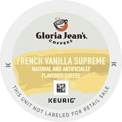 Gloria Jean’s French Vanilla Supreme Medium Roast K Cups® 24ct