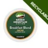 Green Mountain Coffee Decaf Breakfast Blend Recyclable Light Roast K Cups®24ct