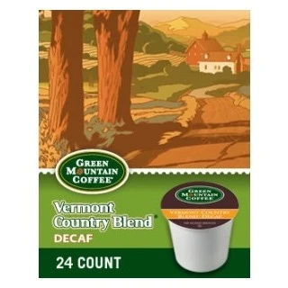 Green Mountain Coffee Decaf Vermont Country Blend Dark Roast KCups 96ct 1 Green Mountain Coffee Decaf Vermont Country Blend Dark Roast KCups 96ct