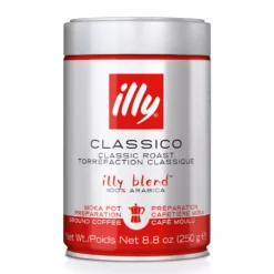 Illy Ground Moka Coffee Classico