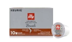 Illy Brazil K-Cup Pods Dark Roast 10ct (Arabica Selection)
