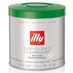 Illy’s Coffee Decaf Iper Medium Roast Capsules 21ct