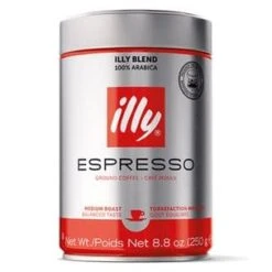 Illy’s Espresso Blend Ground Medium Roast 8.8oz