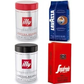 Italian Whole Bean Espresso Coffee Sampler 1 Italian Whole Bean Espresso Coffee Sampler