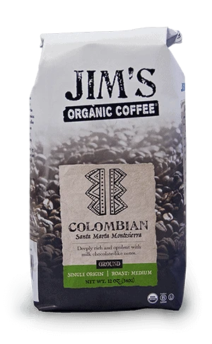 Jim’s Organic Coffee Santa Marta Montesierra Medium Roast 1 Jim’s Organic Coffee Santa Marta Montesierra Medium Roast