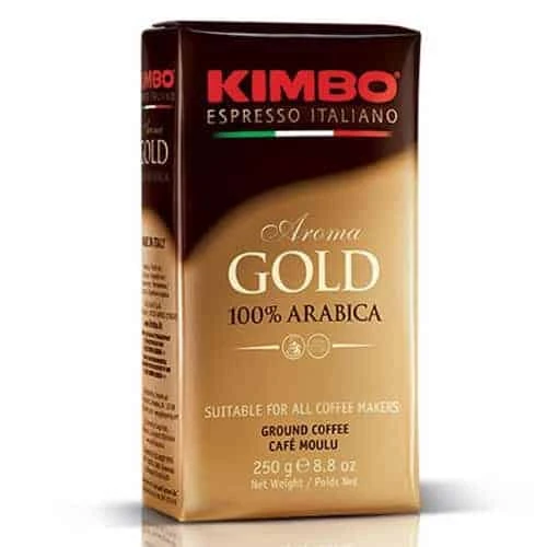 Caffe Kimbo Aroma Gold 100% Arabica Ground Coffee Espresso Medium Roast 8.8oz 1 Caffe Kimbo Aroma Gold 100% Arabica Ground Coffee Espresso Medium Roast 8.8oz
