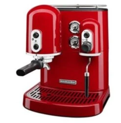 KitchenAid Pro Line Series Espresso Maker With Dual Independent Boilers KES2102CA, One Size, Candy Apple Red