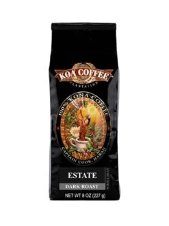 Koa Coffee Estate Kona Dark Roast Coffee 8oz