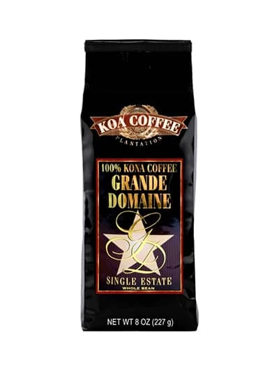 Koa Coffee Grand Domaine Kona Medium Dark Roast Coffee 8oz 1 Koa Coffee Grand Domaine Kona Medium Dark Roast Coffee 8oz