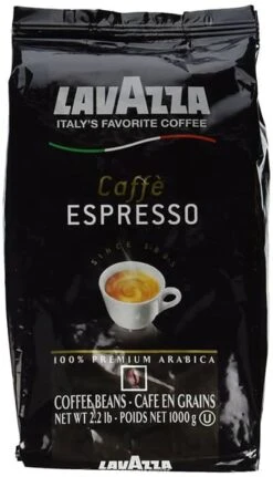 Lavazza Espresso 100% Premium Arabic Whole Bean Coffee Medium Roast 35.2oz