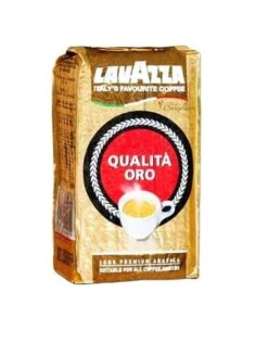 Lavazza Qualita Oro Beans Ground Coffee Medium Roast 8.8oz