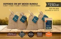 Lifeboost Coffee Organic Depends On My Mood Bundle 72oz