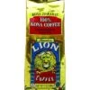 Lion Coffee Kona French Roast Whole Bean Dark Roast Coffee 7oz