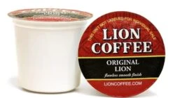 Lion Coffee Original Medium Roast Single Cup Coffee Pods