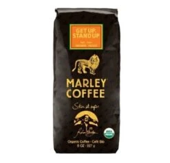 Marley Coffee Espresso Organic Whole Bean Dark Roast Coffee 8oz