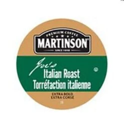 Martinson Joe’s Italian Roast Coffee Dark Roast RealCup Coffee Pods 48ct