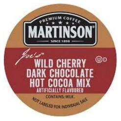 Martinson Wild Cherry Dark Chocolate Coffee Light Roast RealCup Coffee Pods 24ct