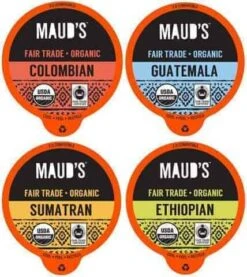 Maud’s Righteous Blends Organic Coffee Pods