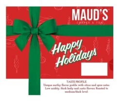Maud’s Righteous Blends Holiday Blend Medium Roast Coffee Pods 48ct